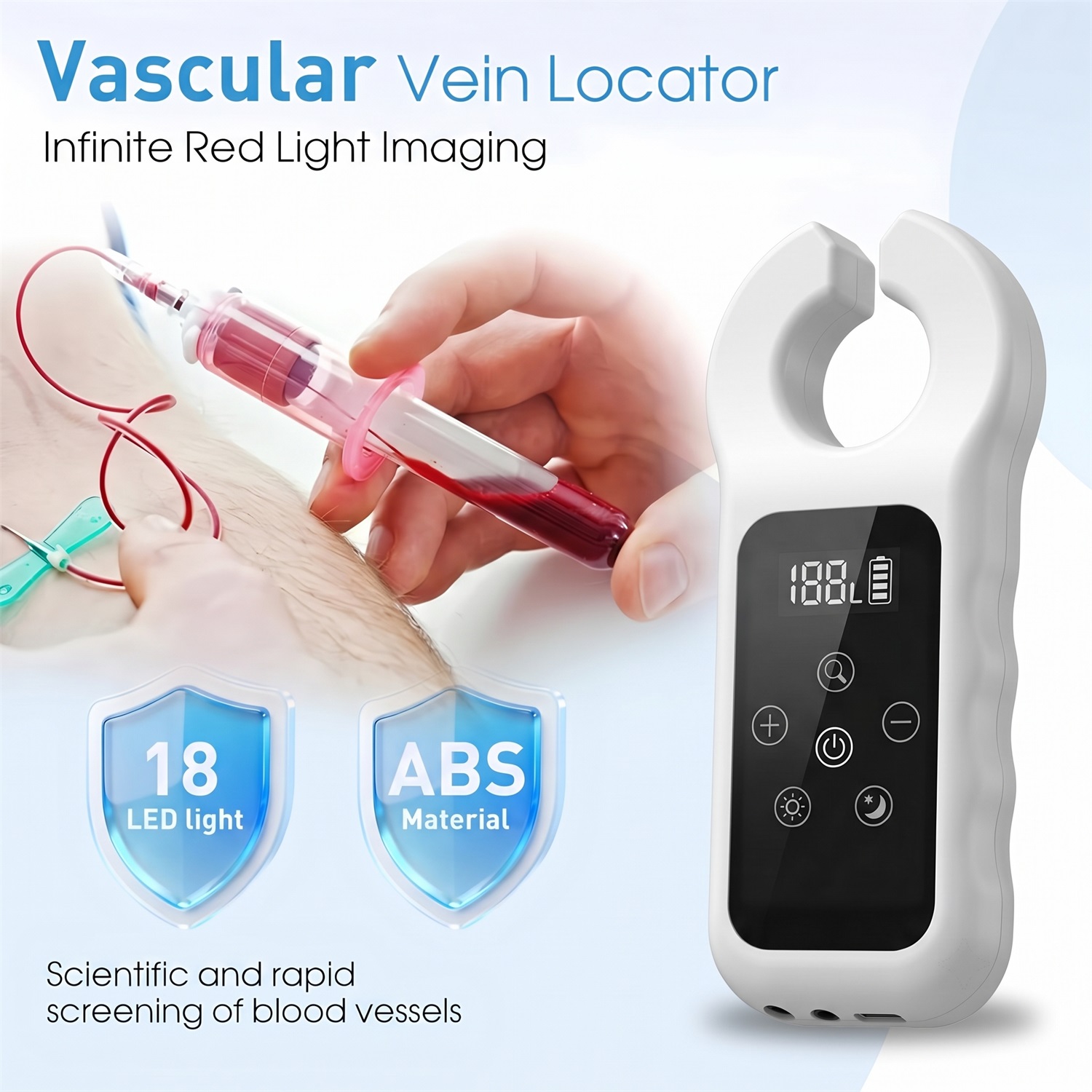 Medical Lab Science - Detektor Vena Medis LED, Pemindai Vena