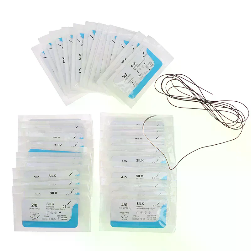 12PCS Kit Jahitan Gigi Sutra d - Medical Lab Kit ulasan dan harga